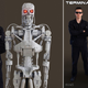 Image for article titled A Full Scale Lego T-800 Terminator Sent Back In Time To Blow Our Minds